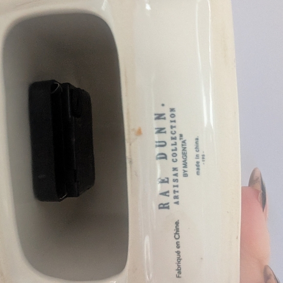 Rae Dunn Cream Clock - Picture 4 of 6